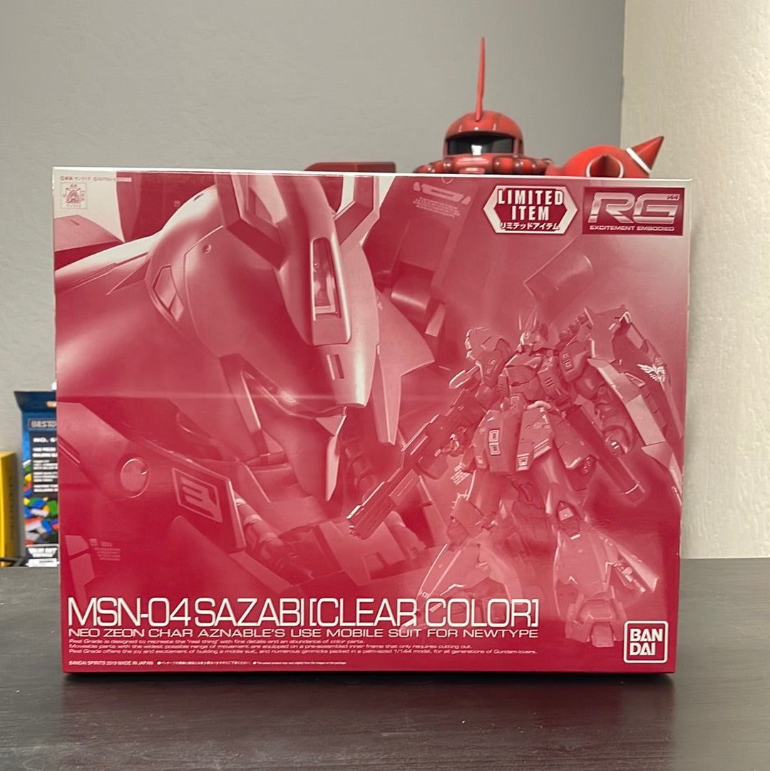 RG hotsell SaZaBi (clear color)